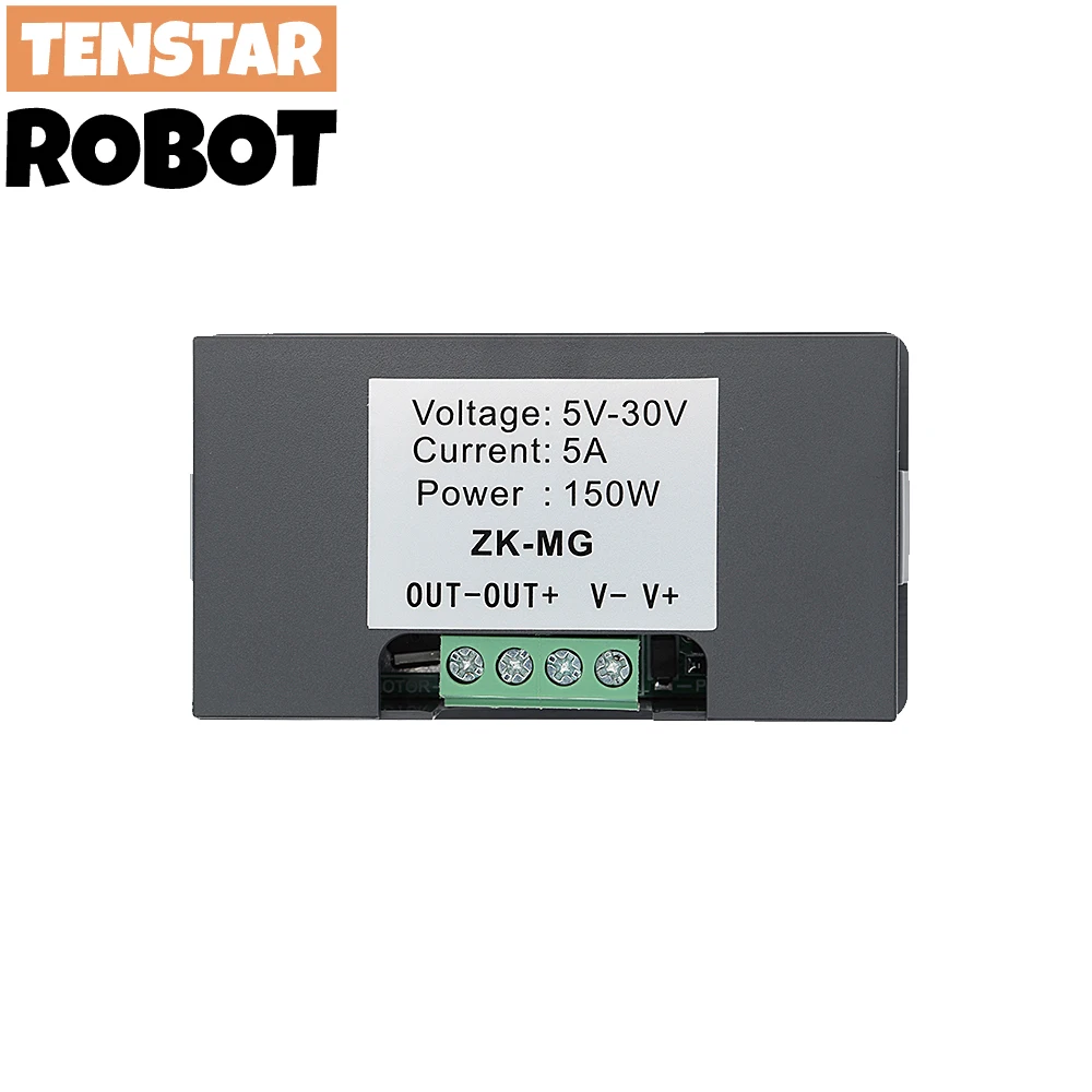 XK-MG DC 5-30V 12v 24v 5A DC Motor Controller PWM Adjustable Speed Digital Display Encoder Duty Ratio Frequency MAX 15A