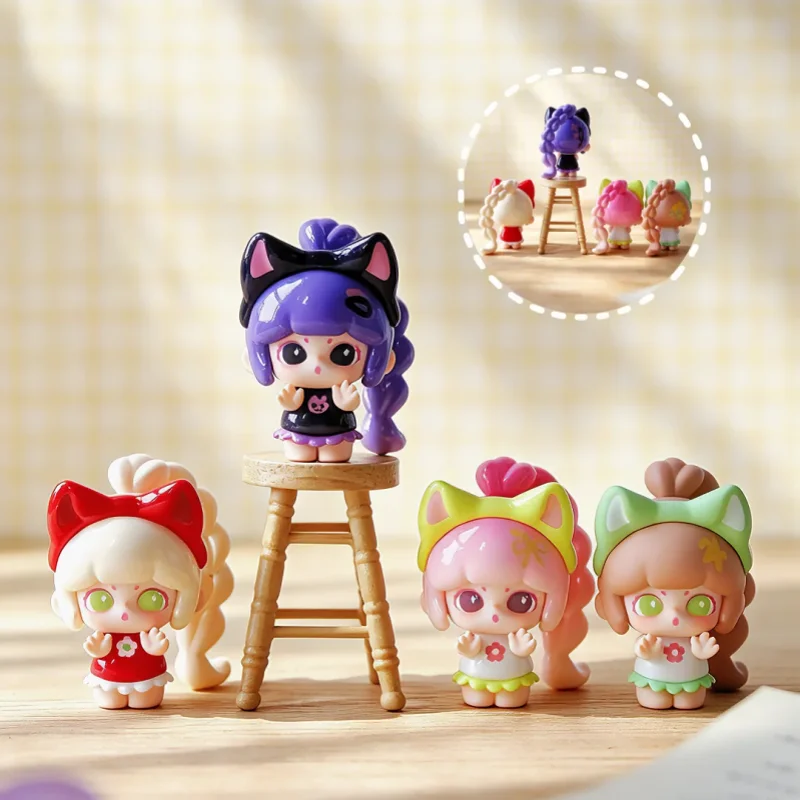 

Lancylulu Original Cute Girl Alliance Series Blind Box Trendy Mini Figure Desktop Ornament Home Decoration Surprise Gift