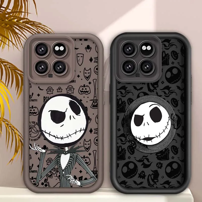 Nightmare Before Christmas For Xiaomi Mi 15 14 14T 13T 13 12 12S 12T 11i 11X 9T Pro Lite 5G Eye Ladder Soft TPU Phone Case