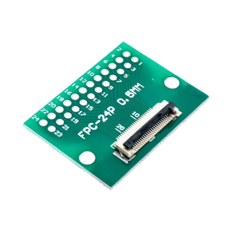 Fpc/ffc Adapter Board 0.5/1.0mm To 2.54mm Soldered Connector 4p/5/6/8/10/12/14/16/18/20/22/24/26/30/40/45/50/60/80 Pin
