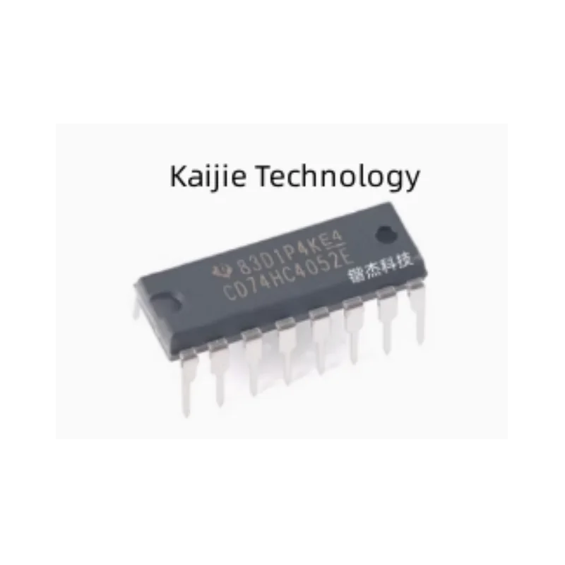 

Brand-new original CD74HC4052E PDIP-16 single channel analog multiplexer chip