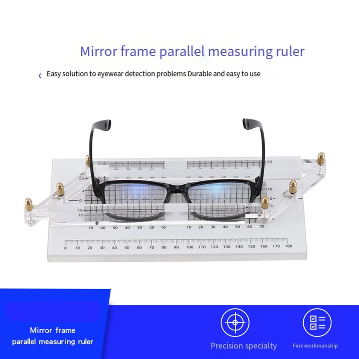 

New Glasses Eyeglasses Parallelism Frame Parallel Measuring Instrument Optical Tool