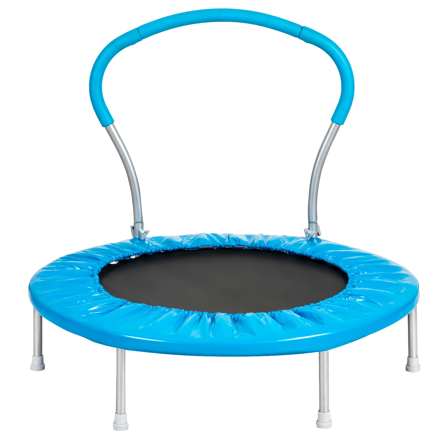 

36" Trampoline with Handle - Metal Frame and BL Design for Kids