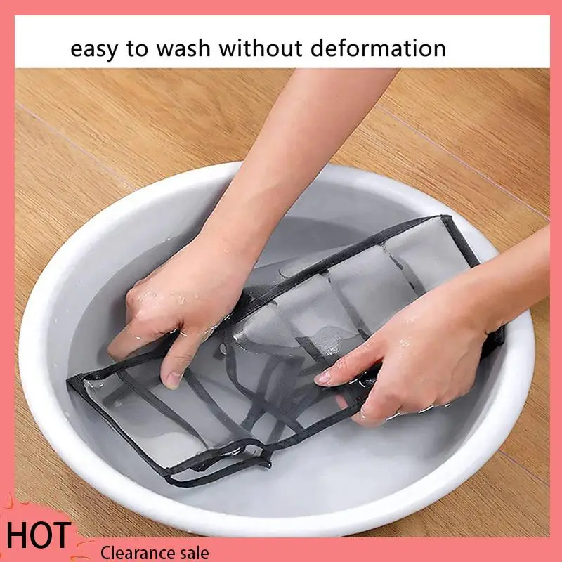 

A88Z 24Pcs Underwear Drawer Organizer Foldable Closet Clothes Dividers Dresser Compartments Storage Box Fit For Bras Socks