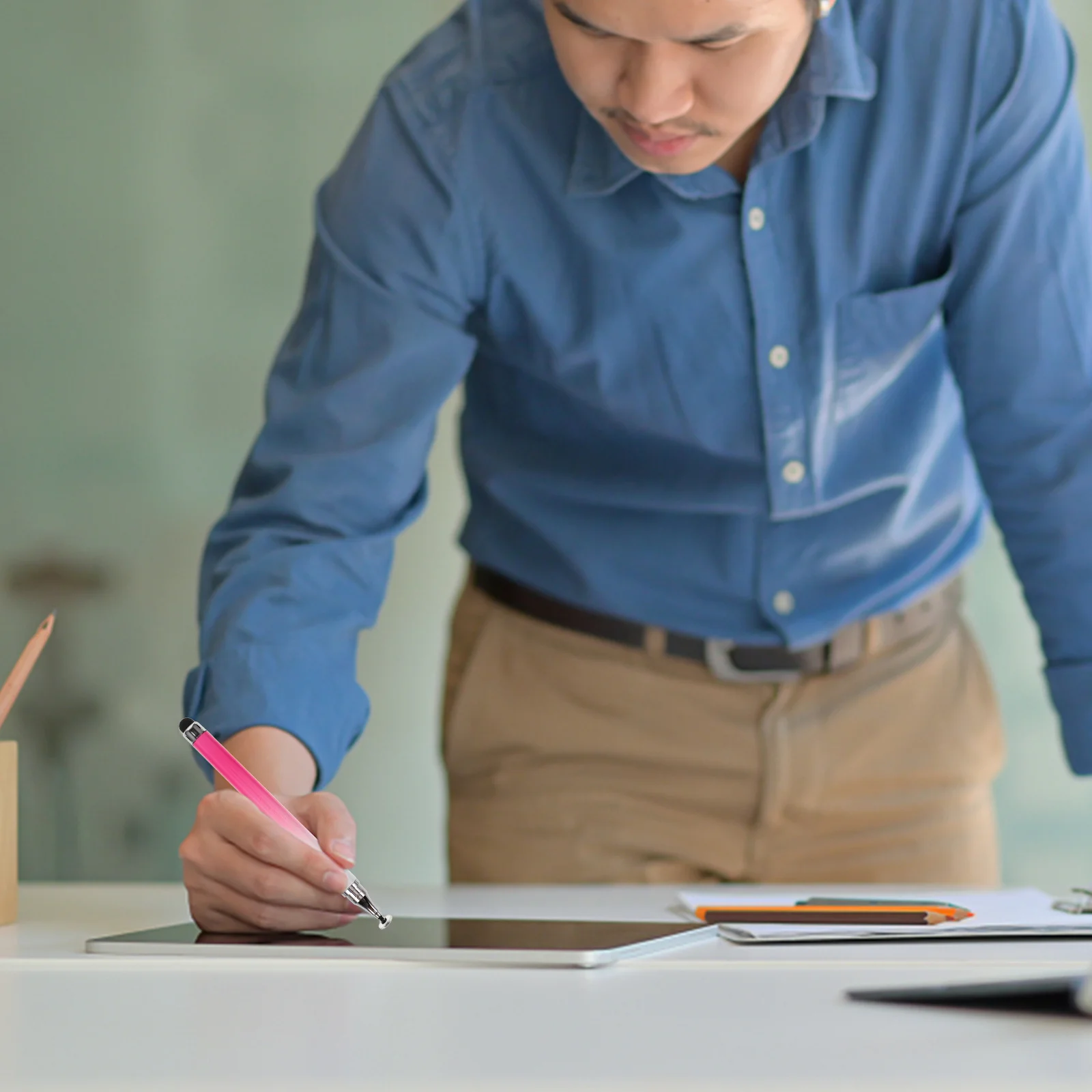 

10pcs Touch Screen Pen Universal Stylus For Phone Tablet Notetaking Drawing Writing Precision Capacitive Pens Portable Stylus