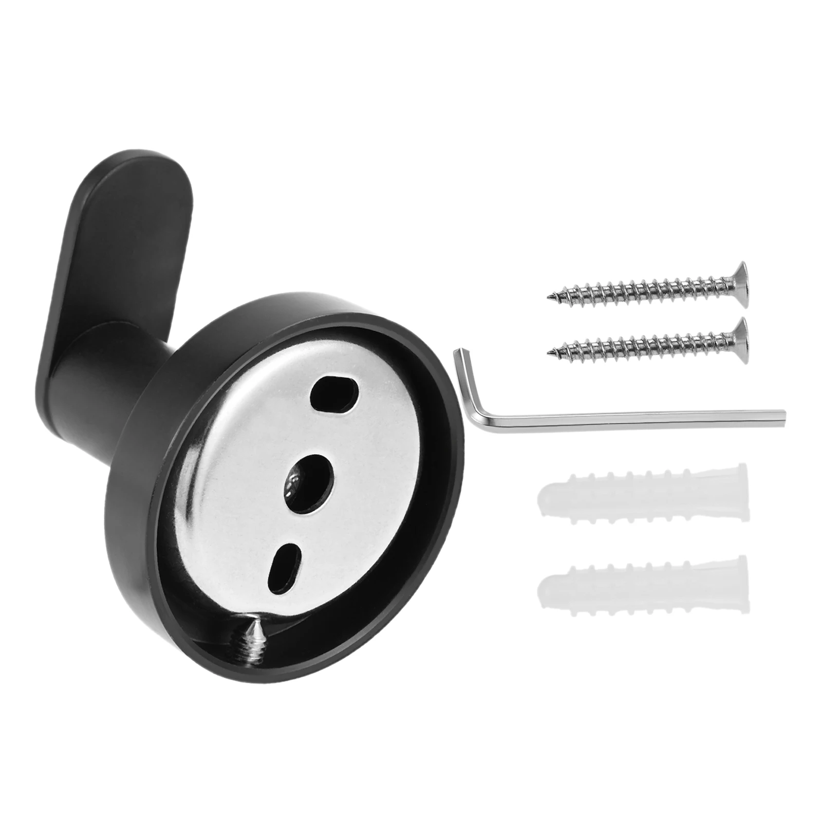 خطاف تعليق المعاطف للحمام مصنوع من الفولاذ المقاوم للصدأ يُعلق على المناشف وخطاف ملابس للحمام والمطبخ والمكتب المصقول بالكروم/النيكل المصقول