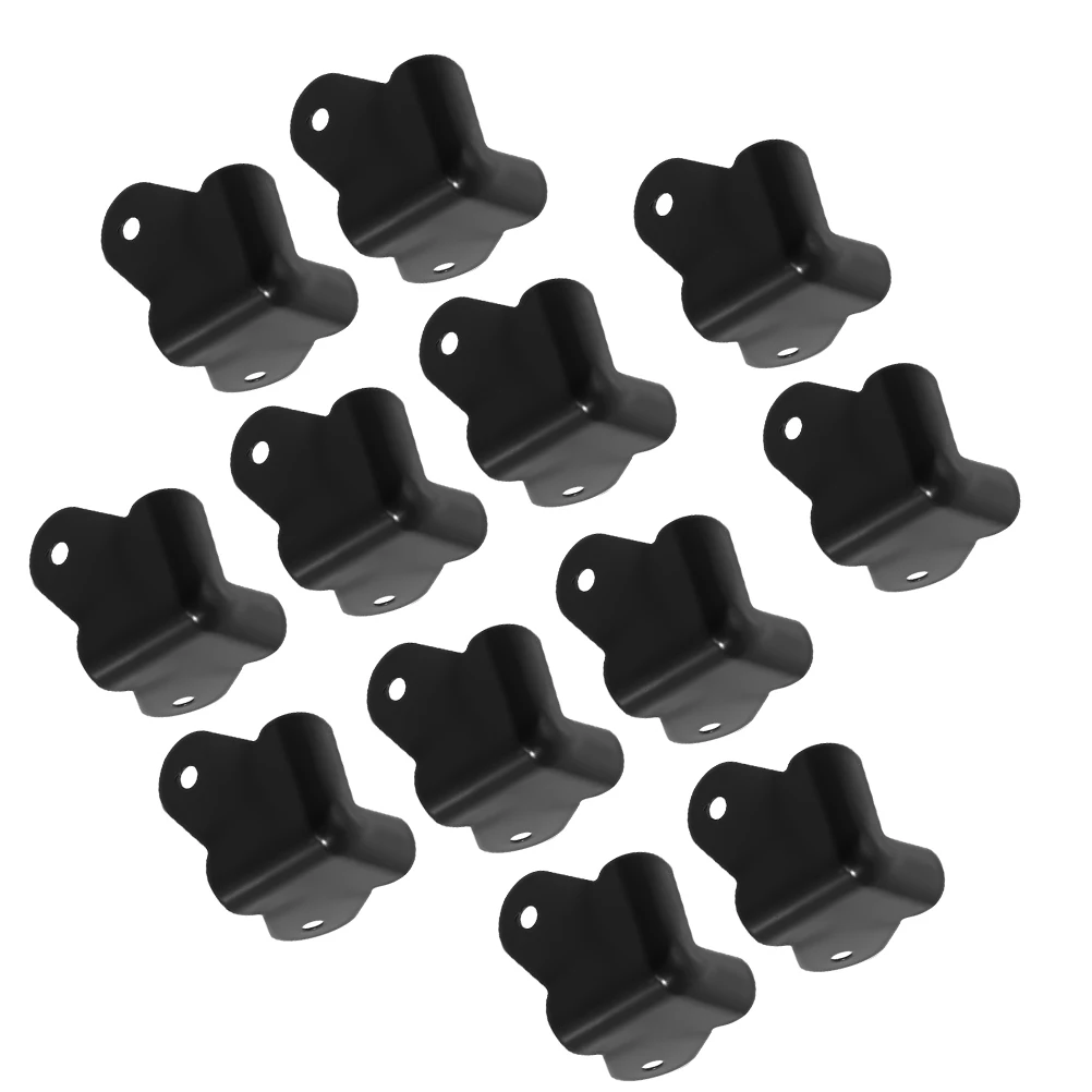 

40 Pcs Speaker Corner Protector Cylindrical Guard Iron Sheet Baby Furniture Metal Cover Angle Protectors