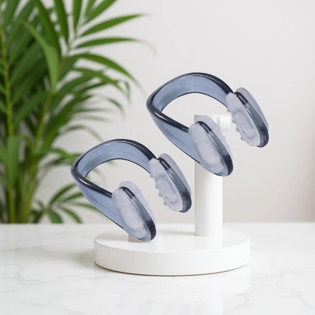 

2Pcs Adult Swimming Nose Clip with Padded Design Comfortable Tpe Silicone Reusable Swim Gear for Swimmers Learners Black