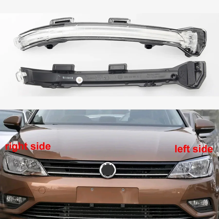 

For Volkswagen VW Lamando 2015 2016 2017 2018 Car Accessories Exterior Reaview Mirror Turn Signal Light Blinker Indicator Lamp