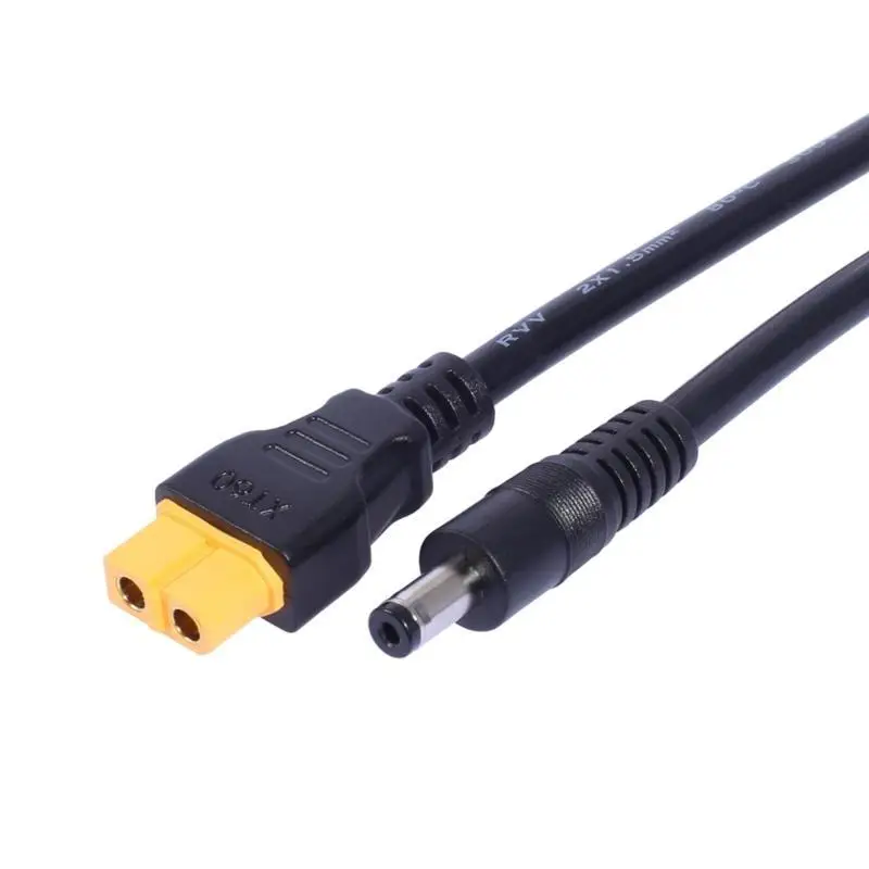 

31BA Universal XT60 to DC5521/DC5525 Power Supply Cable for Remote Control Devices