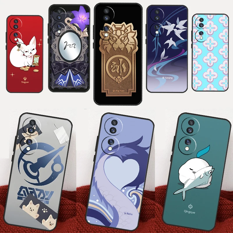 Honkai Star Rail Arlan Case For Honor X8 X7 X9 Magic 4 Lite Magic 5 Pro X6a X7a X8a X9a 8X 10 50 70 90 Lite Cover