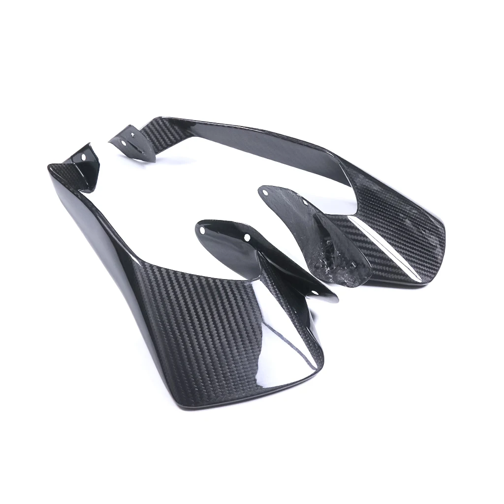【Perfect fit】For Yamaha YZF R1 R1M 2020 2021 2022 2023 2024 2025 100% Real Carbon Fiber Front Winglets Fixed Wind Wing Fairing