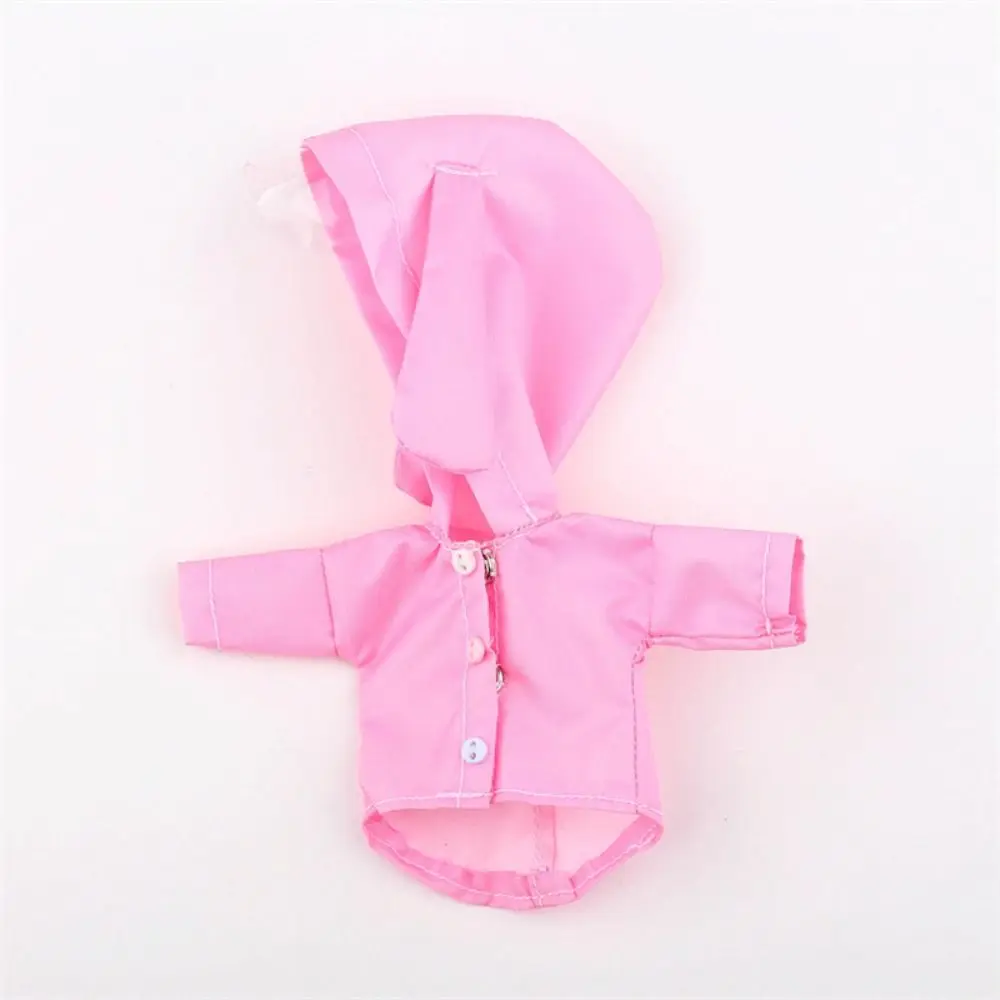 Winddichte Kleding Pop Regenjas Konijn Kikker Dinosaurus OB11 Poppenkleertjes Gele Eend Aankleden Pop Dier Regenjas 1/12 Bjd
