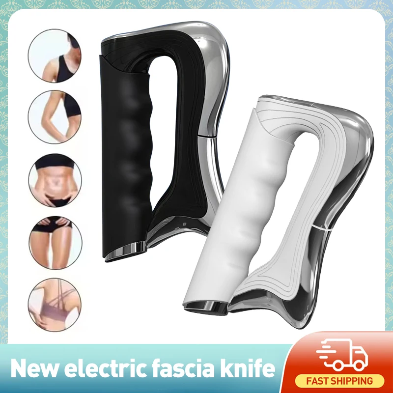 

Electric Fascia Knife for Body Scraping Micro Current Vibration Muscle Soothing Relaxing Massage Tool