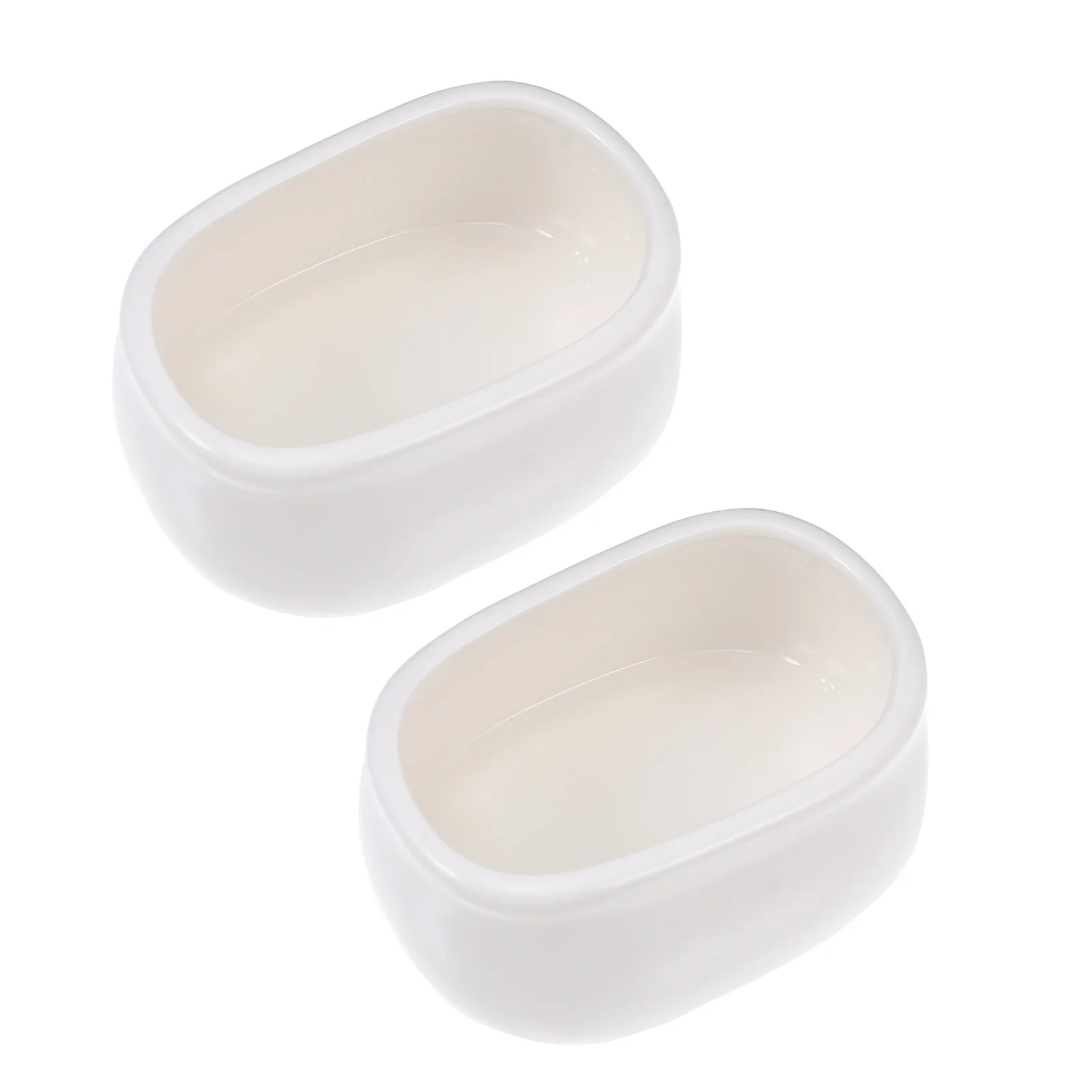 

2Pcs Egg Shape Ceramic Food Storage Jars Candy Containers Coffee Snack Holders Kitchen Ceramic Candy Jar Food Storage Containers