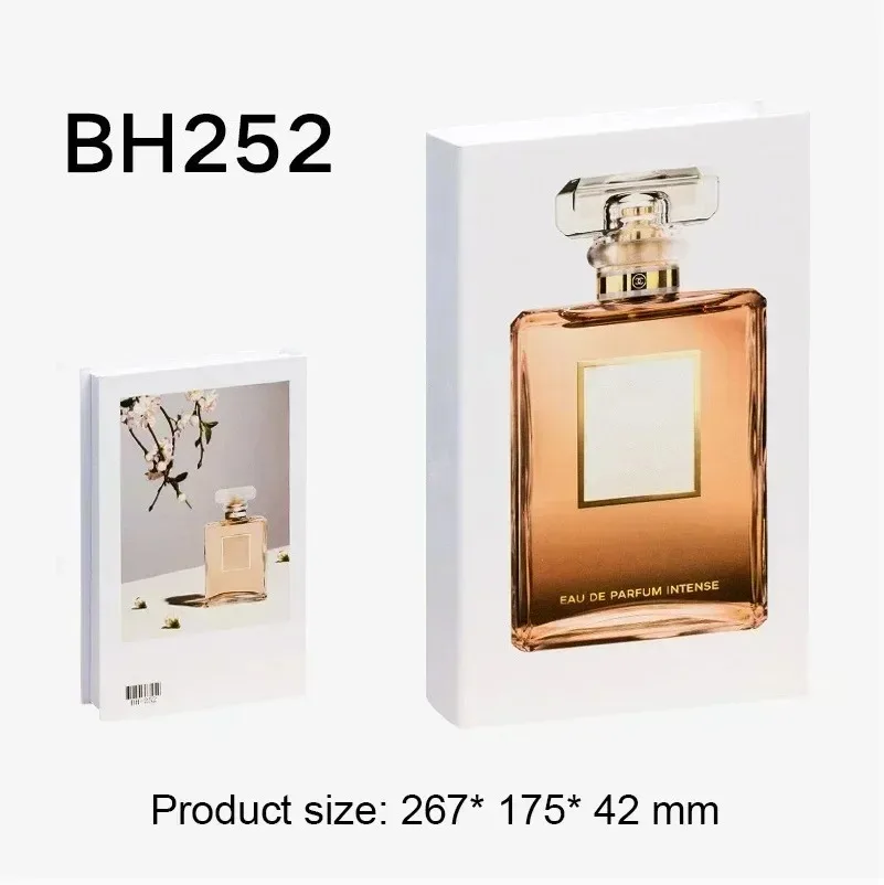 Fake Books Decoration For Home Decorative Books Modern Simulation Fashion Book luxury Home Decor Club Hotel Model Room Soft