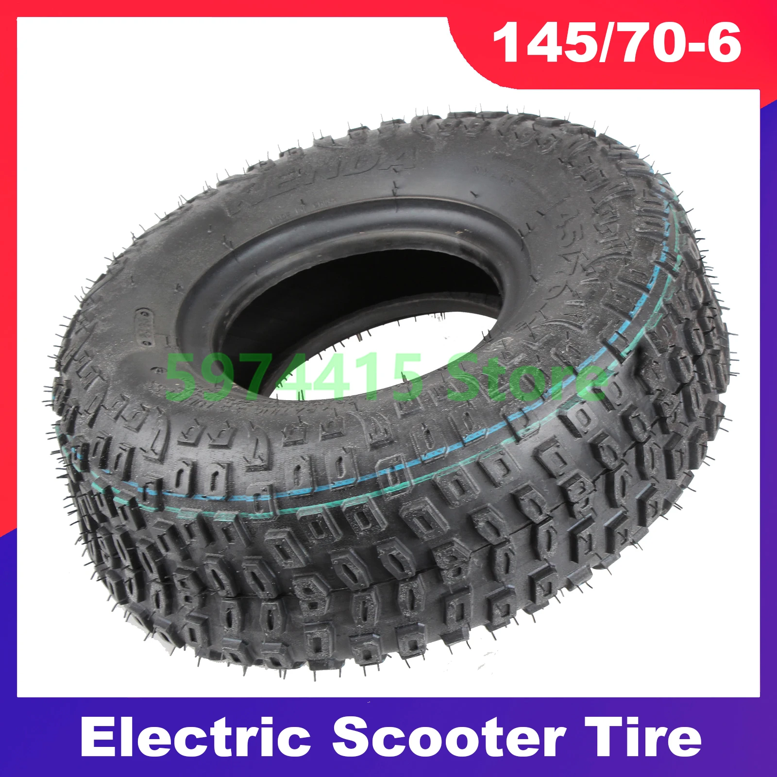 145/70-6 High Quality Tires for 50cc 70 90 110cc 125cc Kids Quad Dirt Bike Buggy ATV 6 inch Tubeless Tire