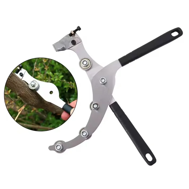 B84b-árvore de fruto descascador anel stripper alicate mão enxertia ferramenta tesouras de poda de árvore para bonsai