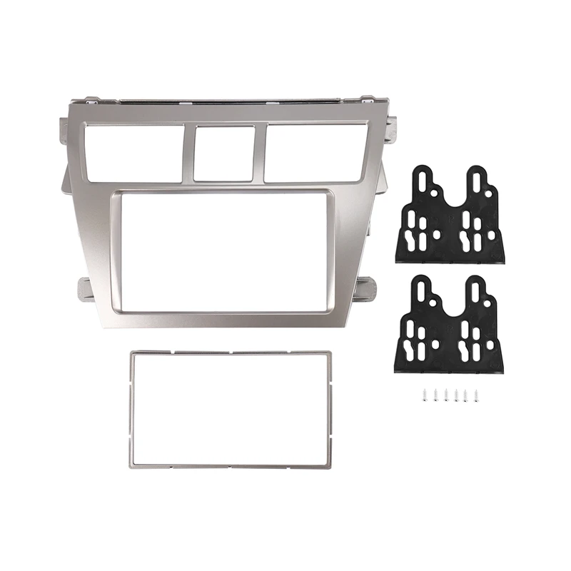 

Рамка-панель для 2 DIN автомагнитолы/DVD-плеера для Toyota Vios 07-12. Новинка в наличии.