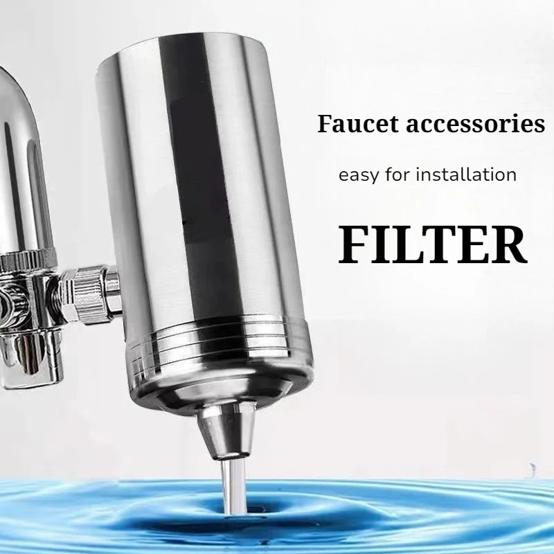 

Bathroom Water Outlet Filter Household Detachable Universal Kitchen Faucet Filters Soften Cleaning Head Bathroom Accessories