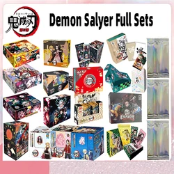 Demon Slayer set completi Rare SSP carta di rifrazione colorata Diamond Card Tanjirou Kamado Nezuko Character Collection Card Toys