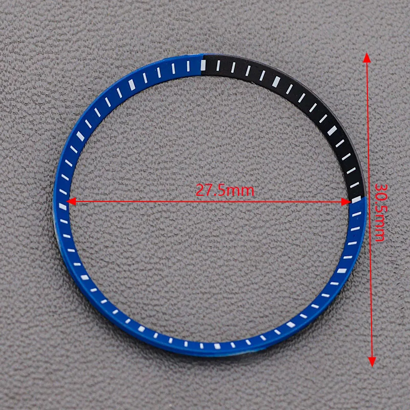Watch Chapter Ring Hard Plastic Inner Ring for SX007 SRPD Dive Watch Case NH35 NH36 Movement Seiko Watch Mod Replacement Parts