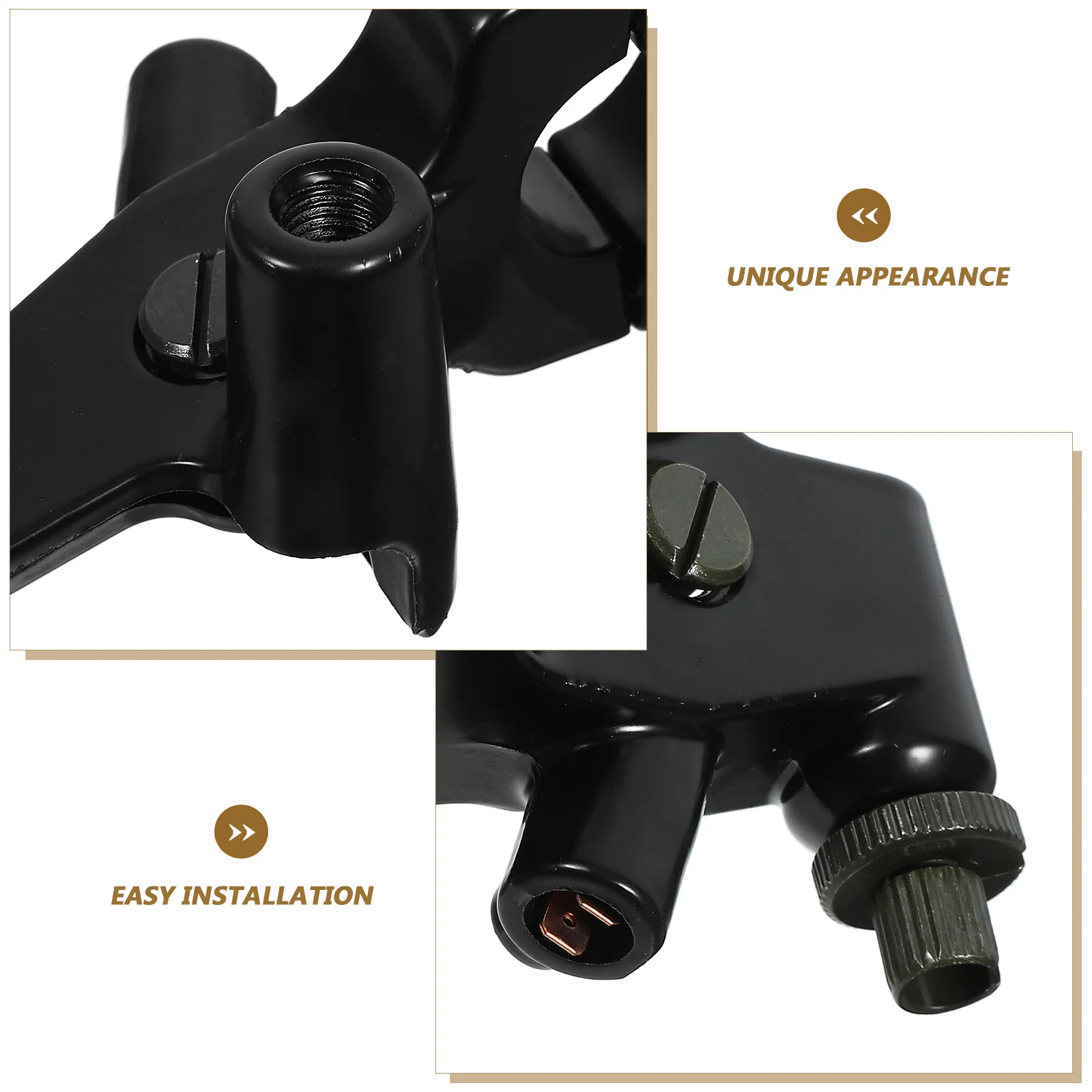 

Aluminum Alloy Motorcycle Brake Lever Clutch Perch Mount Mirror Holder Handlebar Scooters Parts Accessories Durable Handlebar