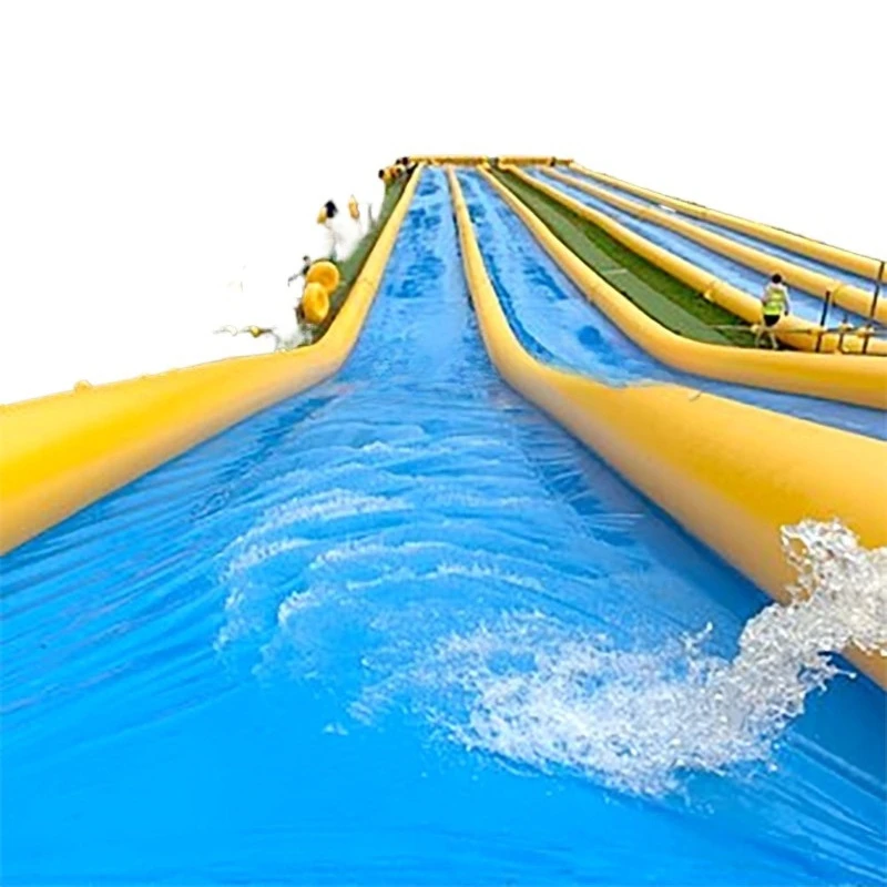 Große kommerzielle aufblasbare Rutsche Wasserpark Große aufblasbare Rutsche für den Außenbereich
