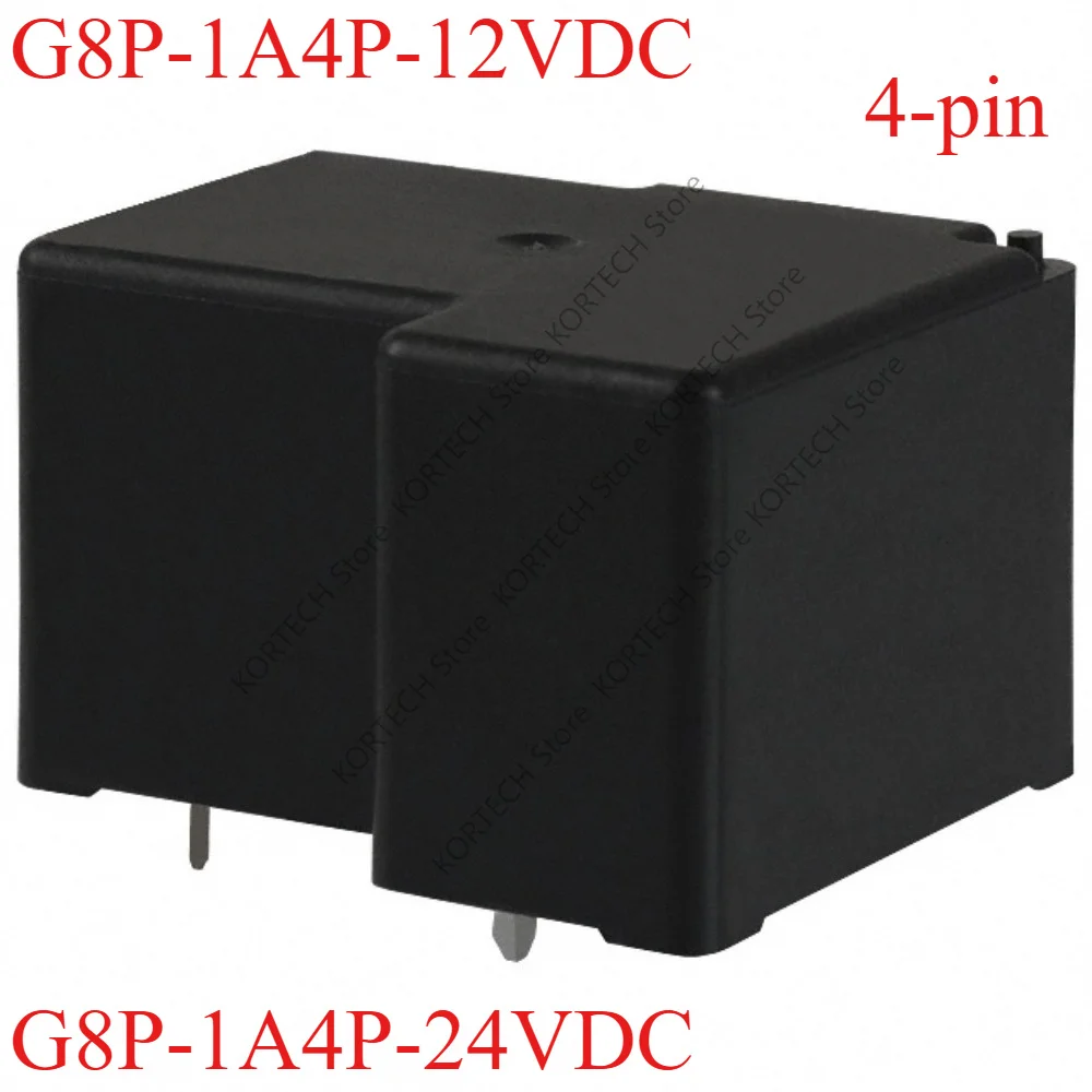 5PCS/Lot Original G8P-1A4P-12VDC G8P-1A4P-24VDC DC12V DC24V power relay 30A 4-pin group normally open