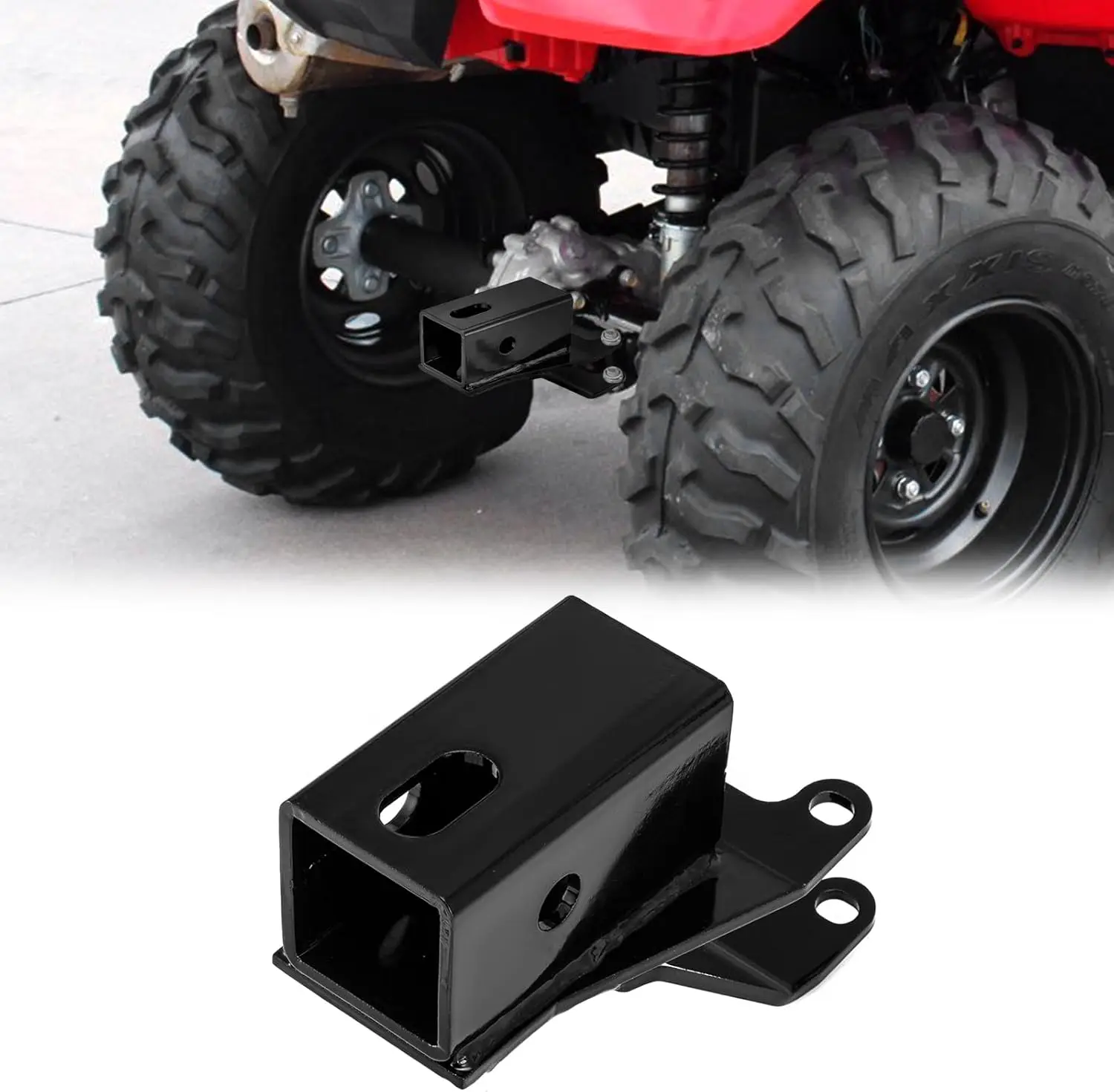جهاز استقبال وصلة المقطورة الخلفية مقاس 2 بوصة لسيارة Honda Foreman/Rancher/Rubicon TRX450/500/520 2001-2025 #1