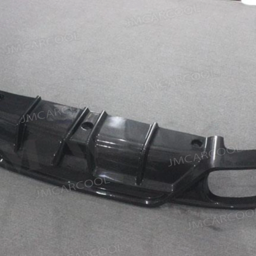 

Задний диффузор-спойлер из FRP с карбоновым покрытием для Maserati Ghibli Q4 2014-2017, накладка на задний бампер, декоративный элемент для автомобиля