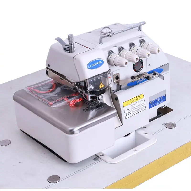 747 Four Threads High-Speed Industrial Automatic Oversewing Overlock Sewing Machine for Clothes