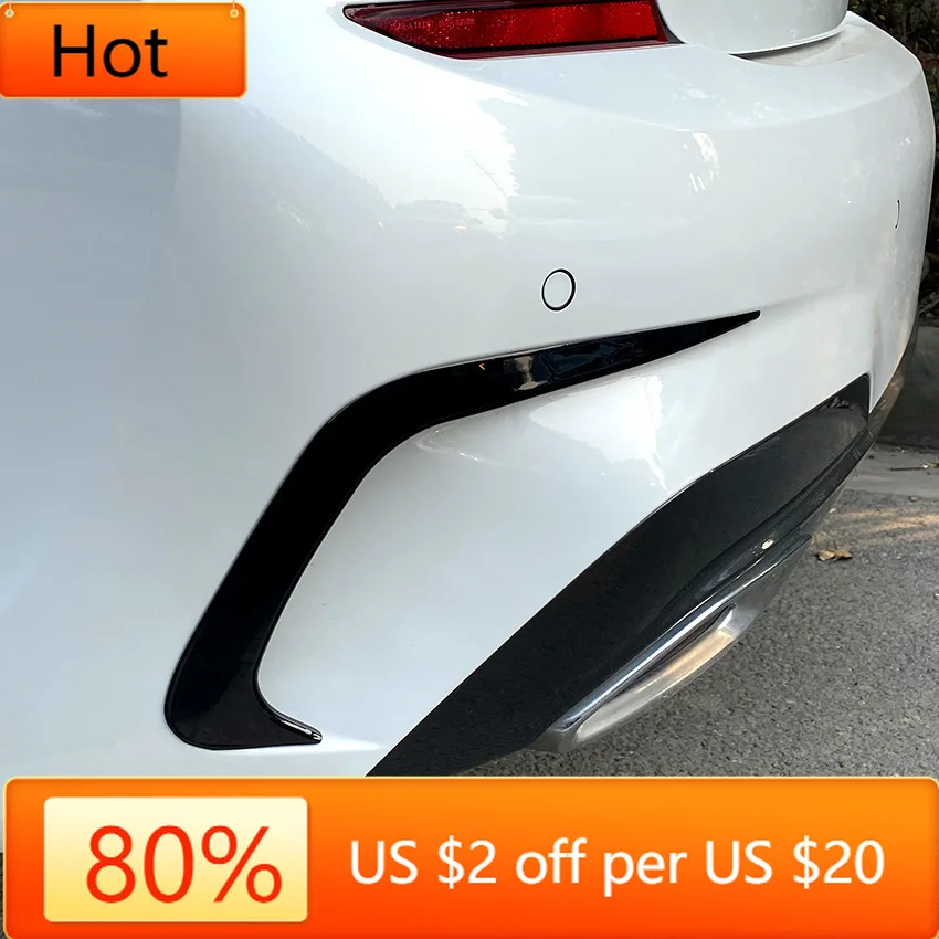 

Гоночные грили, задний бампер, сплиттер, спойлер Canard, вентиляционное отверстие для BMW 3 серии G20 G28 318i 320i 325i 330i 2019-2021, тюнинг Body Ki