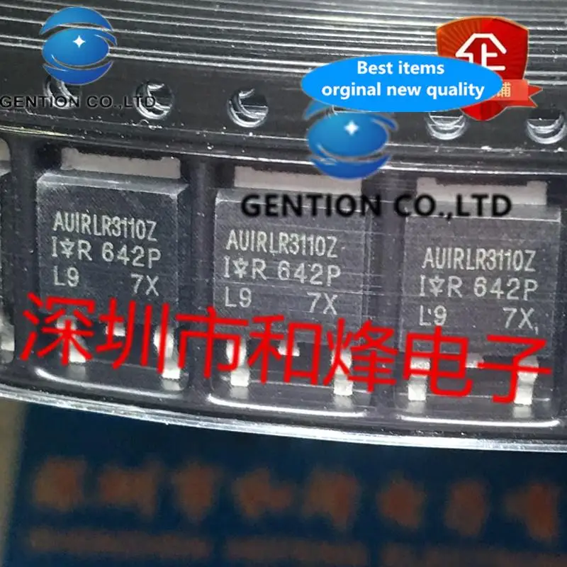 10PCS AUIRLR3110Z  TO-252 100V 45A   in stock 100% new and original
