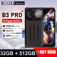 IIIF150 B3 Pro 5G Rugged Machine 16GB 512GB Dual Display 100MP 10800mAh Android 14 Camera Ultra-Thin Smartphone