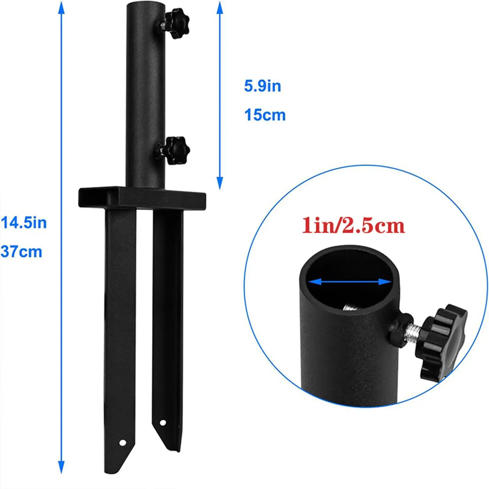 Vlagpaalhouder Vlaggenbasis voor reclame Rafting Races Dragon Boat Races