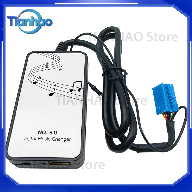 Bluetooth CD Player for Car with Bluetooth 5.0 Reception and Transmission Fast Digital Audio Playback