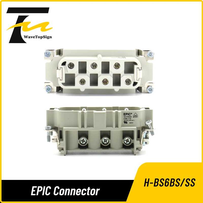wavetopsign EPIC Connector H-BS6BS H-BS6SS Male Female Industrial Electrical Connector