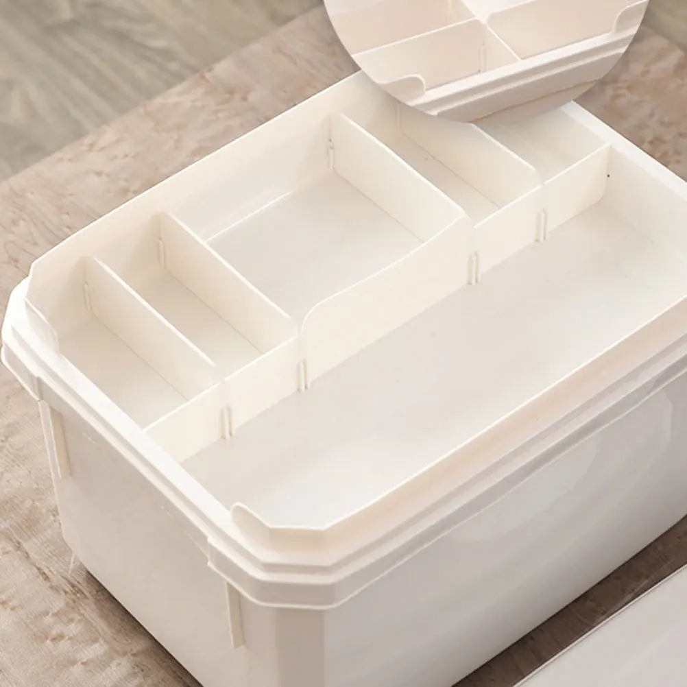 1 قطعة حافظة طبية محمولة متعددة الطبقات صندوق تخزين طوارئ بلاستيكي منظم الإسعافات الأولية تخزين أدوية السفر والمكتب المنزلي #1