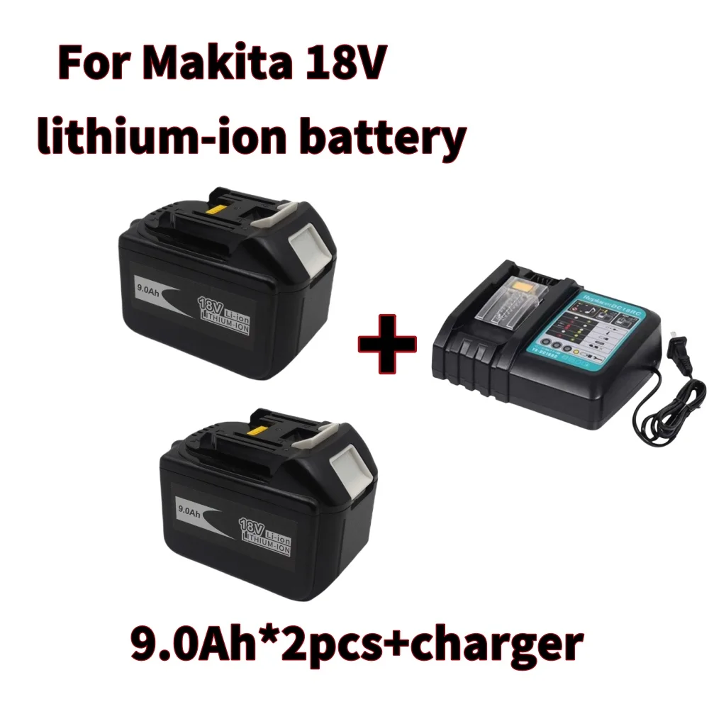 Best seller 18V 5Ah-12Ah lithium-ion battery, suitable as a replacement for Makita LXT400, BL1860B, BL1860, and BL1850 series.