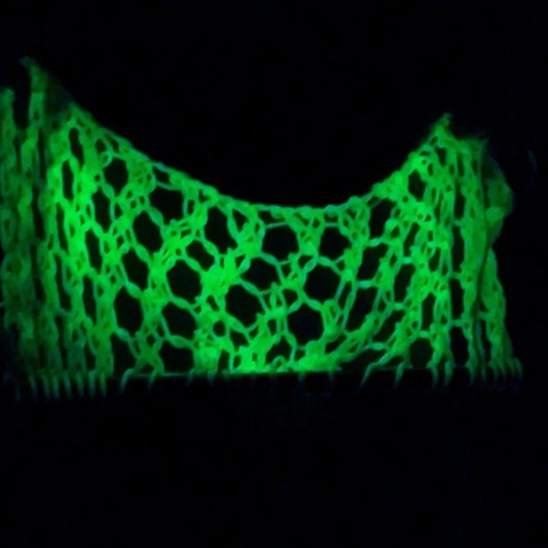 Luminous Knitting Thread Glow In The Dark Polyester Yarn DIY Hand Knitting Carpet Sweater Hat Luminous Chunky Yarn Glow Thread