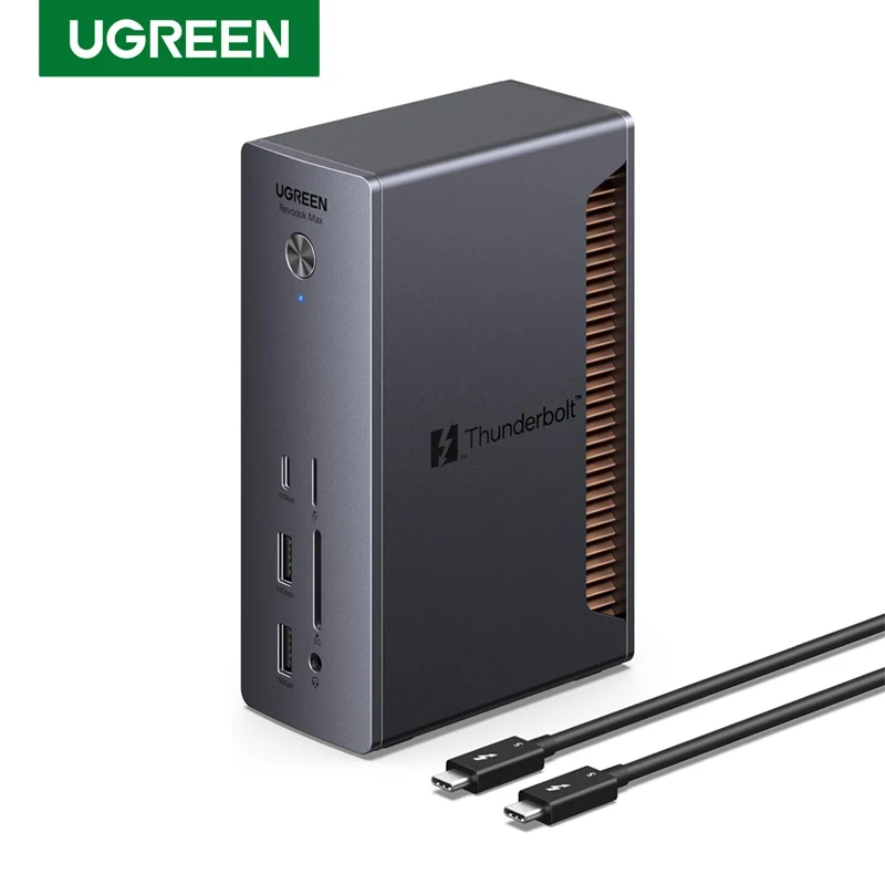 MAF UGREEN Revodok Max 2131  5 Dock Station 13 in 1 120Gbps Transfer Single 8K Dual 6K60Hz Display 2.5GbE SD/TF 4.0