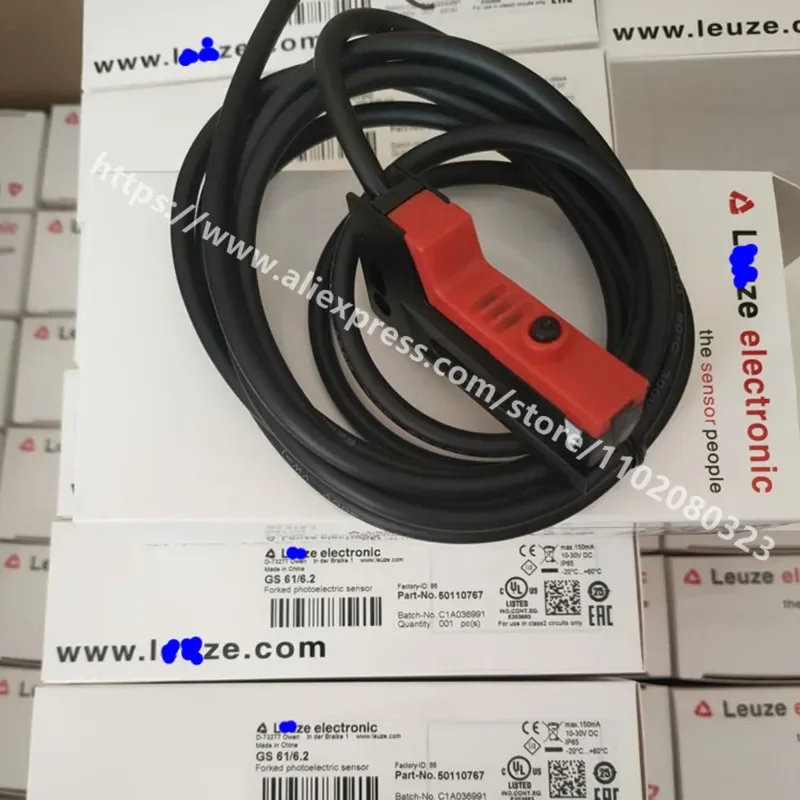 New U-shaped Photoelectric Switch Label Sensor GS 63B/6D.3-S8 GS 61/6.2