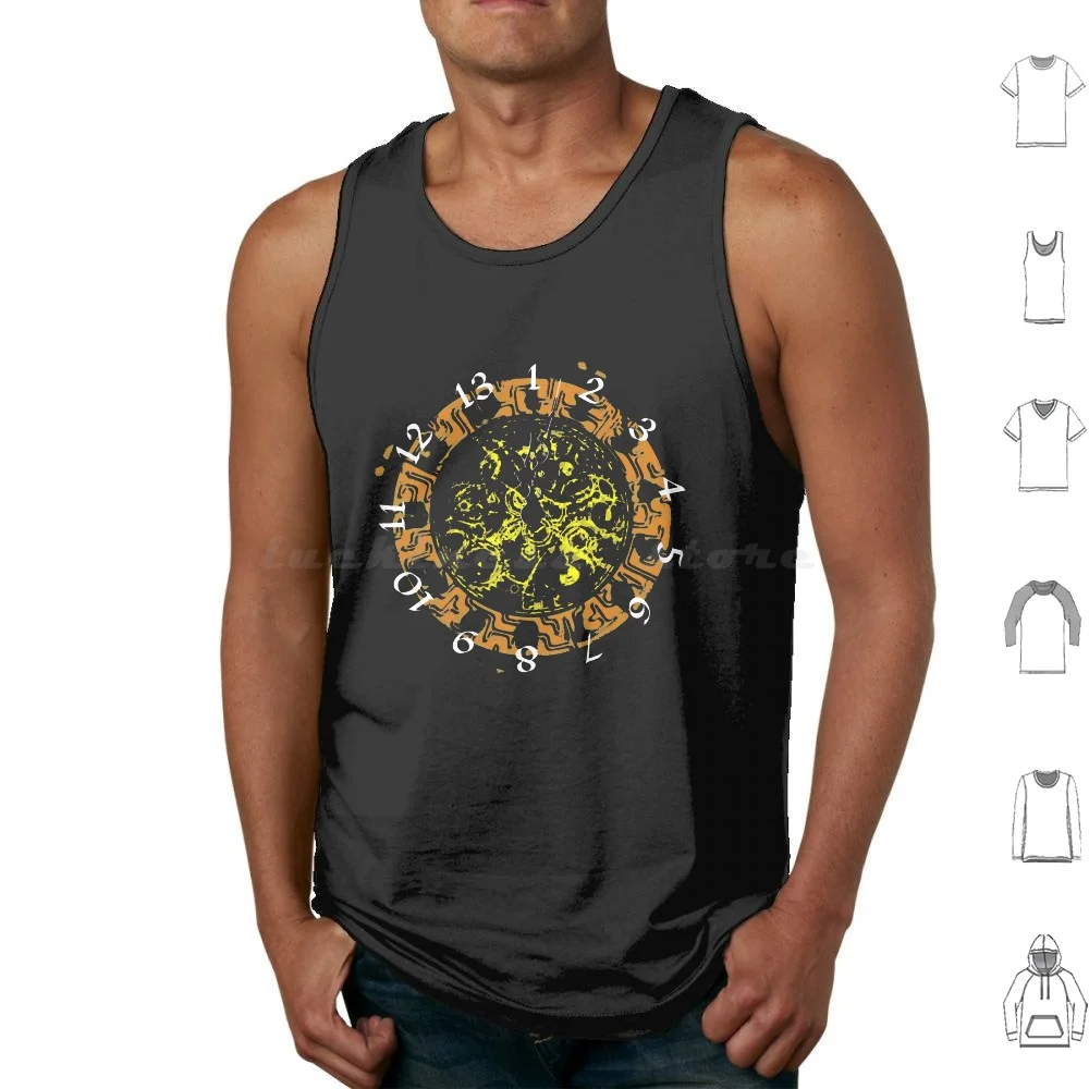 13 Hours Tank Tops Print Cotton Labyrinth Sarah Jarret Laberinto Horas Reloj Movies 80s