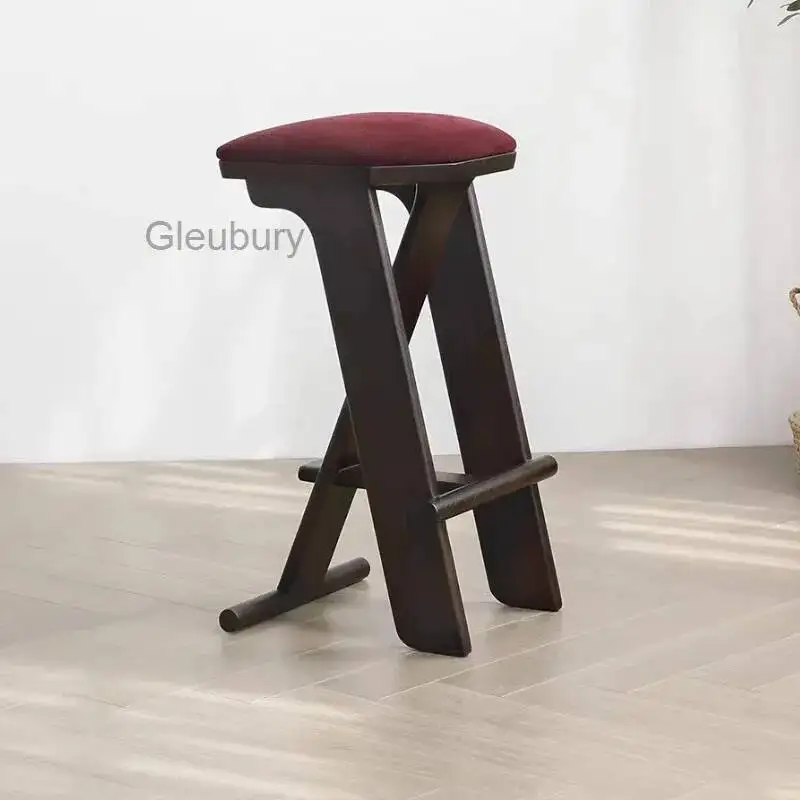 Single Nordic High Chairs Counter Minimalist Soft Lounge Relaxing Bar Chairs Modern Waiting Fashion Sillas De Bar Furniture