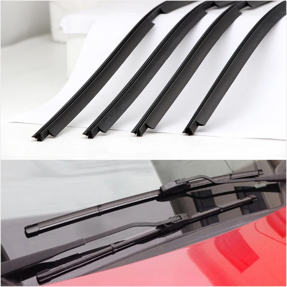 1PCS Car Vehicle Insert Soft Natural Rubber strips (Refill) For Valeo Type Wiper Blade 14\