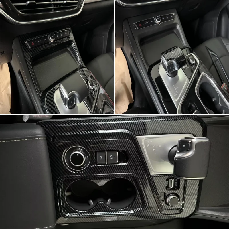 

LHD For Isuzu D-MAX DMAX 2023 -2025 Interior Mouldings Decorative sticker for the function buttons of the shift frame of a car