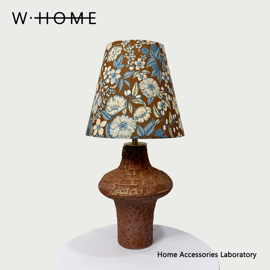 

Top Fabric Desk Lamp Creative Atmosphere Lamp with Liberti Fabric Imported from the UK Gift Lamp