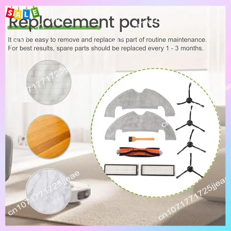 

Комплект аксессуаров B66C Forxiaomi Mi Robot Vacuum Mop 2 Ultra STYTJ05ZHM Робот-пылесос