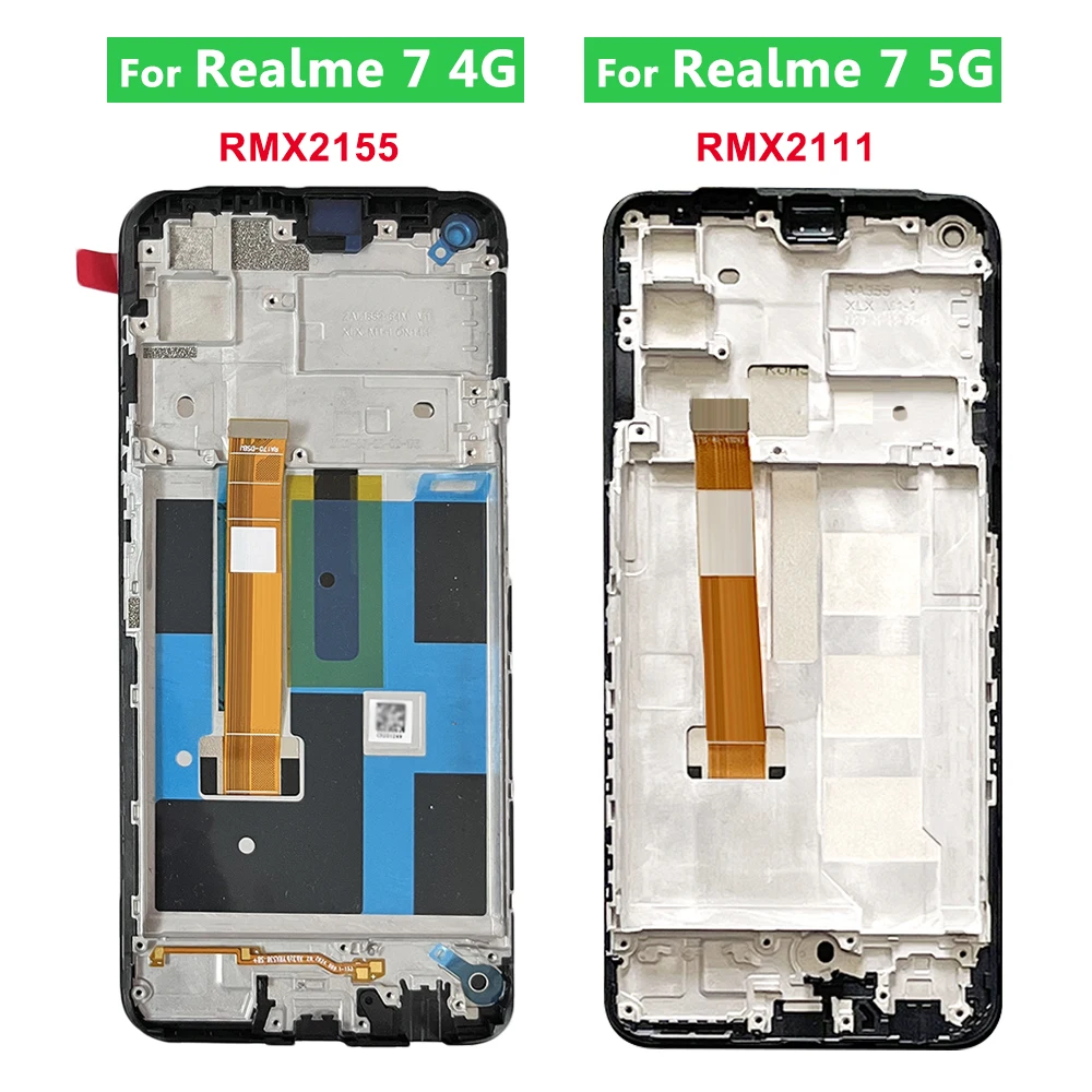 OEM For OPPO Realme 7 4G 5G RMX2155 RMX2111 For Realme 7 LCD